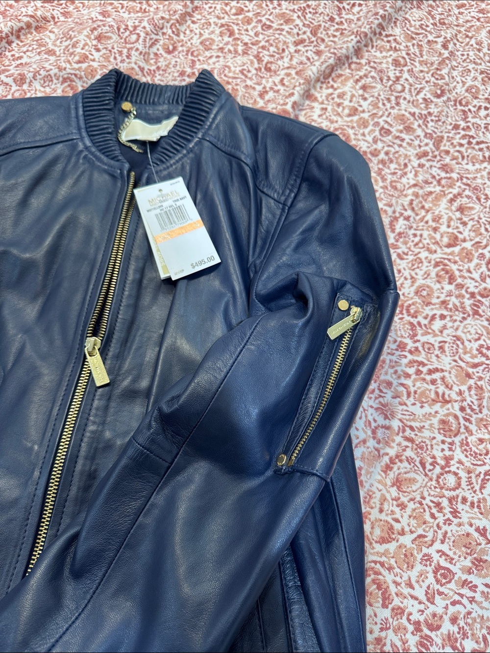 Beautiful Michael Kors leather jacket - Picture 3 of 4